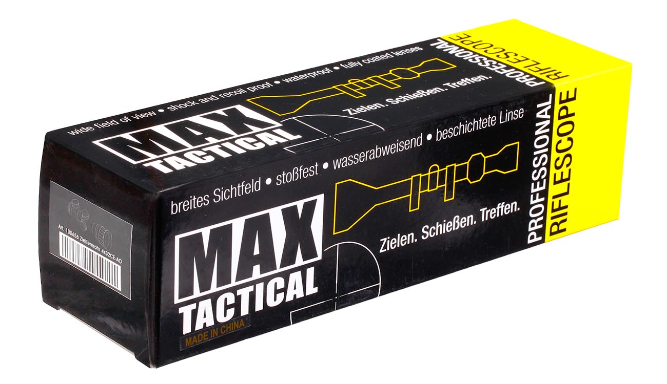 Max Tactical Zielfernrohr 4x32CE-AO beleuchtet fr 22 mm Schiene Bild 10