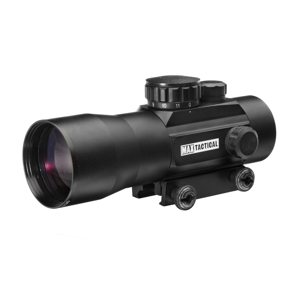 Max Tactical Leuchtpunktzielgert 2x30 Red Dot fr 22 mm Schiene