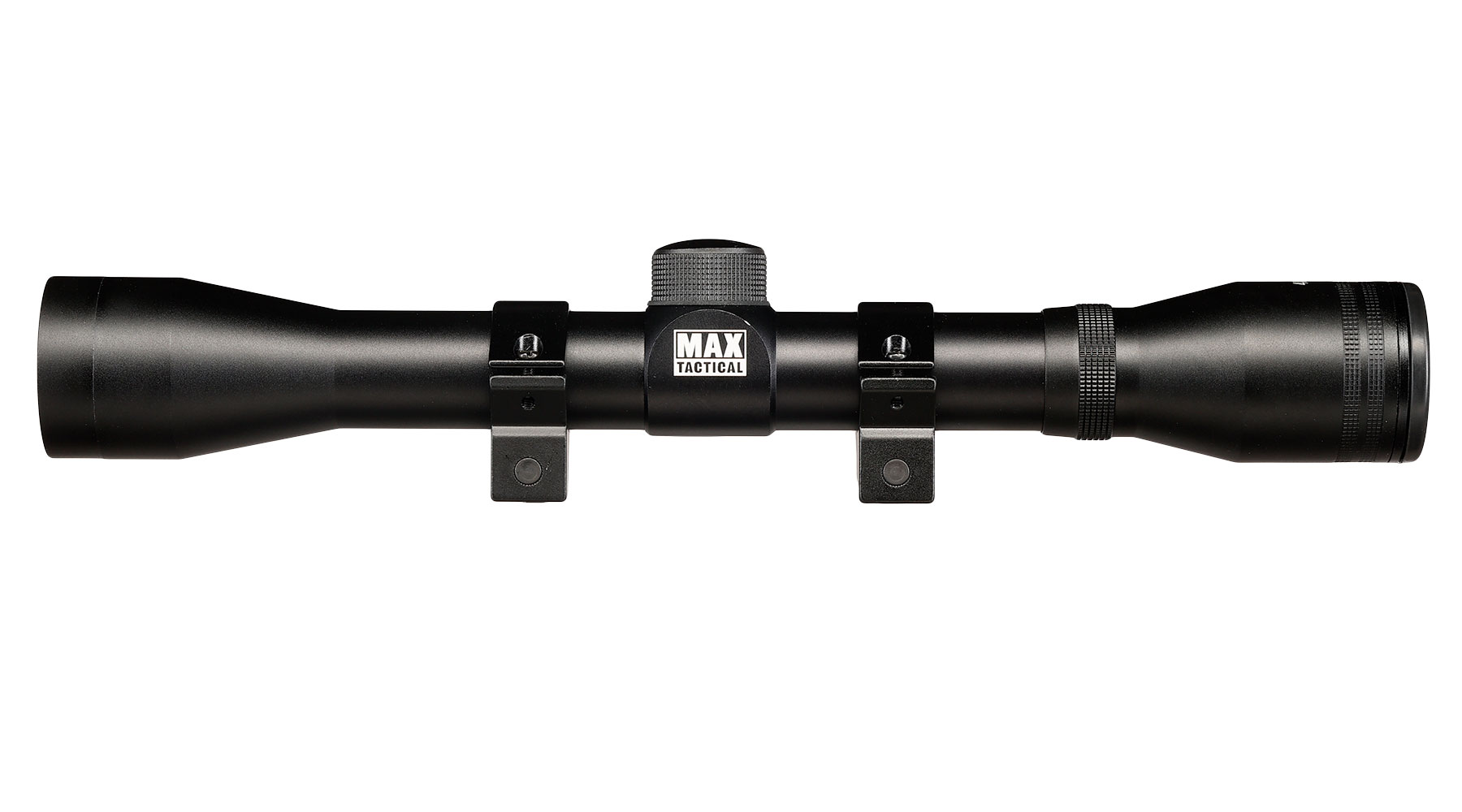 Max Tactical Zielfernrohr 4x32 Mil-Dot inkl. 11 mm Ringe schwarz Bild 4