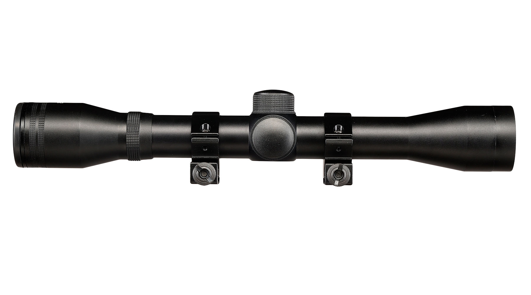 Max Tactical Zielfernrohr 4x32 Mil-Dot inkl. 11 mm Ringe schwarz Bild 5