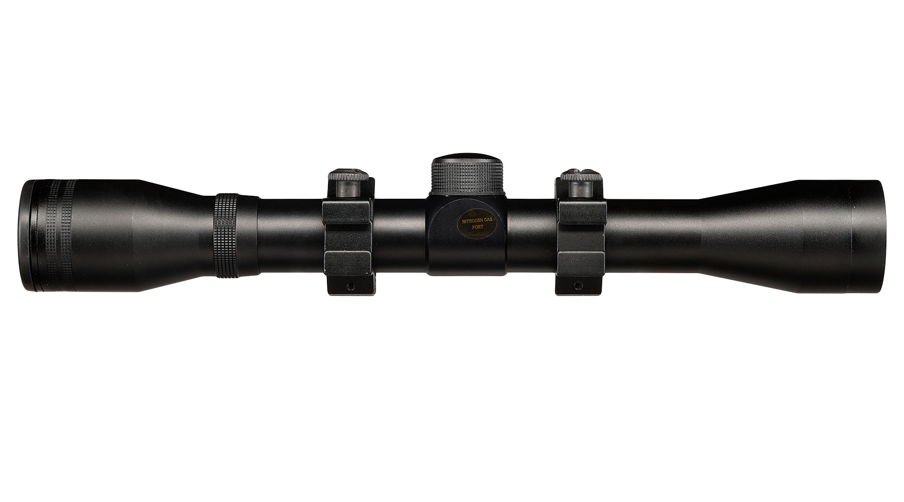 Max Tactical Zielfernrohr 4x32 Mil-Dot inkl. 11 mm Ringe schwarz Bild 6