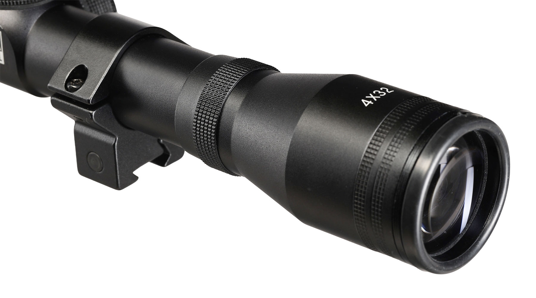 Max Tactical Zielfernrohr 4x32 Mil-Dot inkl. 11 mm Ringe schwarz Bild 8