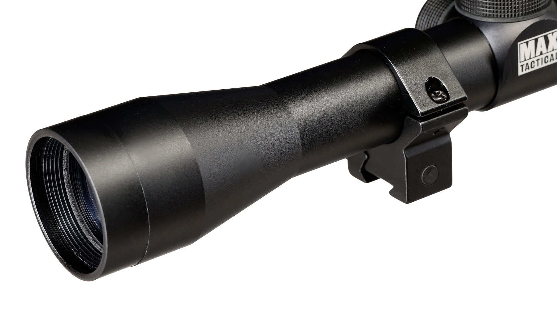 Max Tactical Zielfernrohr 4x32 Mil-Dot inkl. 11 mm Ringe schwarz Bild 9