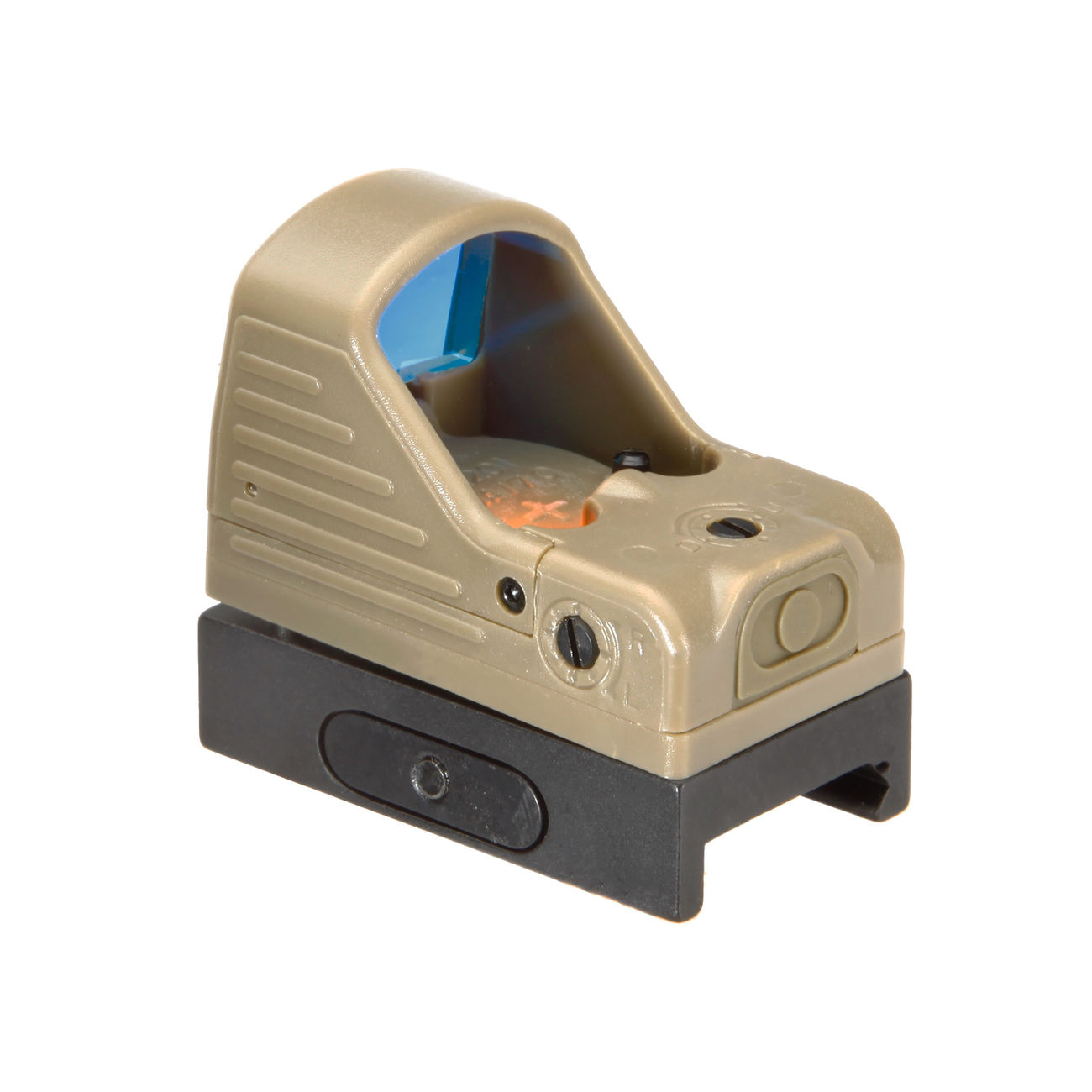 Element MRDS Mini Red-Dot Sight Leuchtpunktzielgert inkl. QD 21mm Mount Tan Bild 3