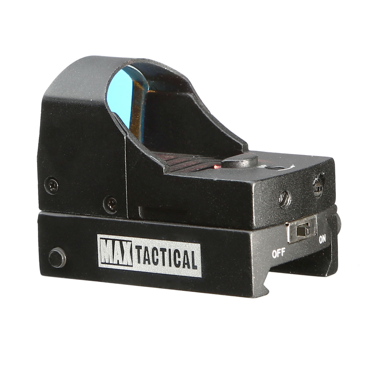 Max Tactical Holosight 23,5x16,8 Red-Dot Leuchtpunktvisier DDAB Micro Bild 1