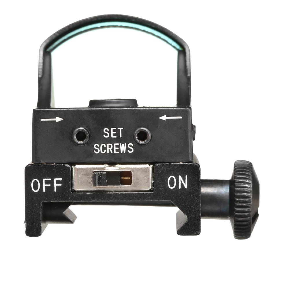 Max Tactical Holosight 23,5x16,8 Red-Dot Leuchtpunktvisier DDAB Micro Bild 5
