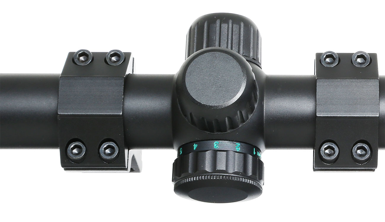 Max Tactical Zielfernrohr 4,5-14x40 AOE beleuchtet inkl. Ringe für 11 mm Schiene kaufen - Kotte ...