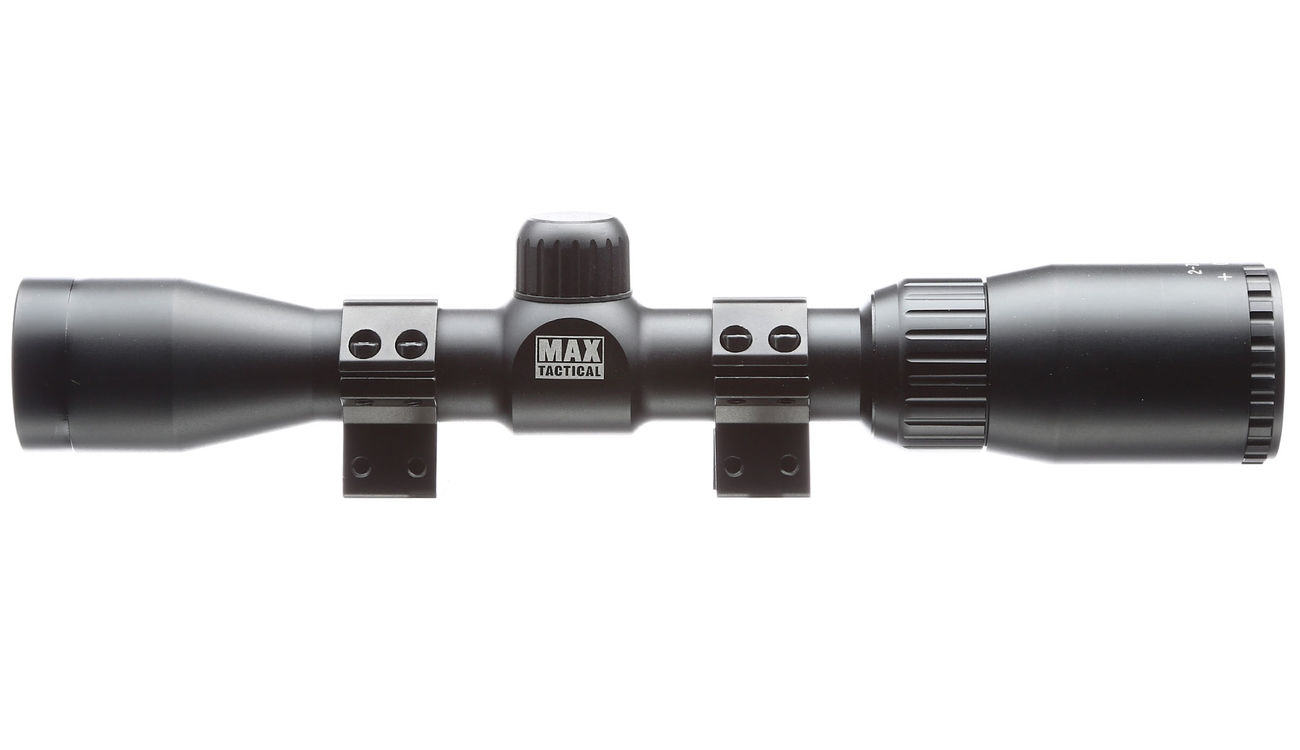 Max Tactical Zielfernrohr 2-7x32 mm inkl. Ringe für 11 mm Schiene Bild 2