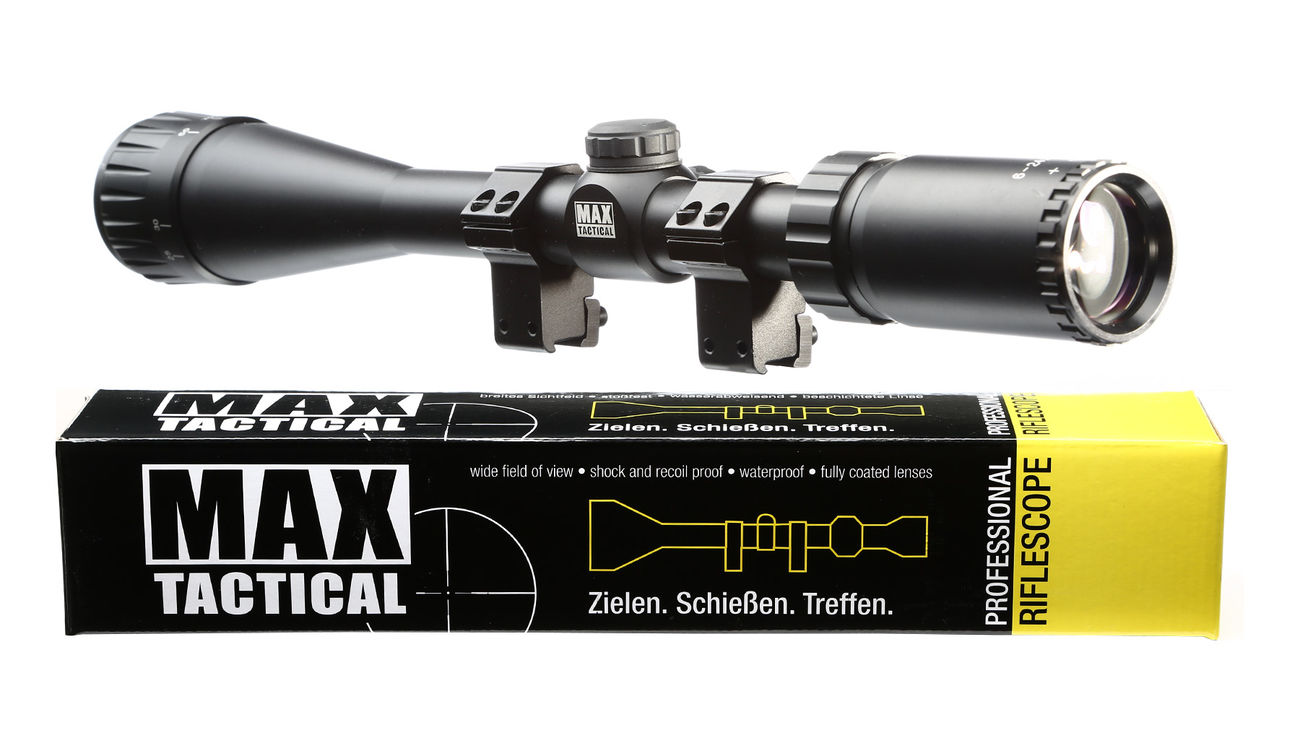 Max Tactical Zielfernrohr 6-24x40 inkl. Ringe fr 11 mm Schiene Bild 4