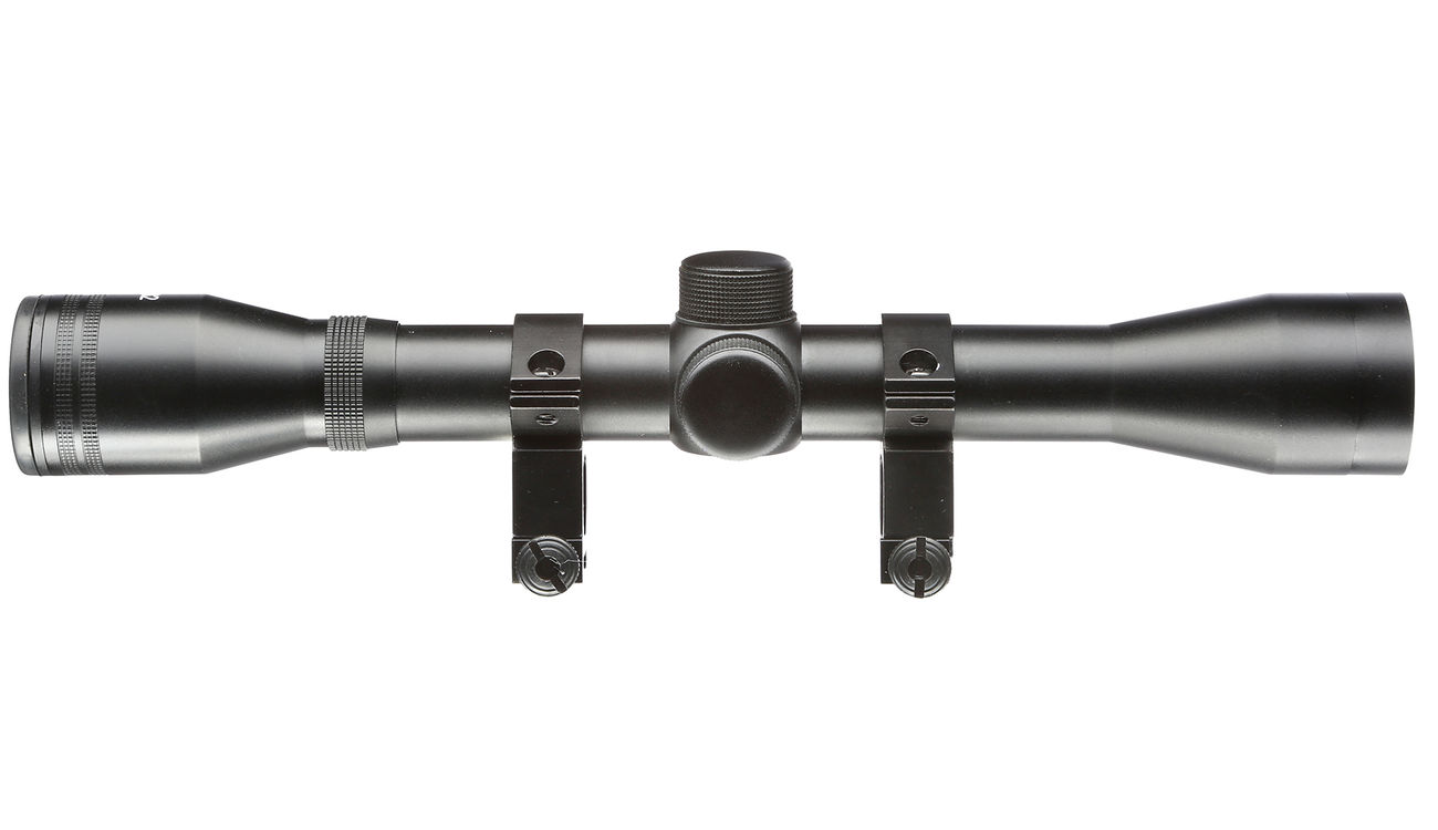 Strike Systems 4x32 Zielfernrohr / Mil-Dot f. 20-22mm Schienen schwarz Bild 1