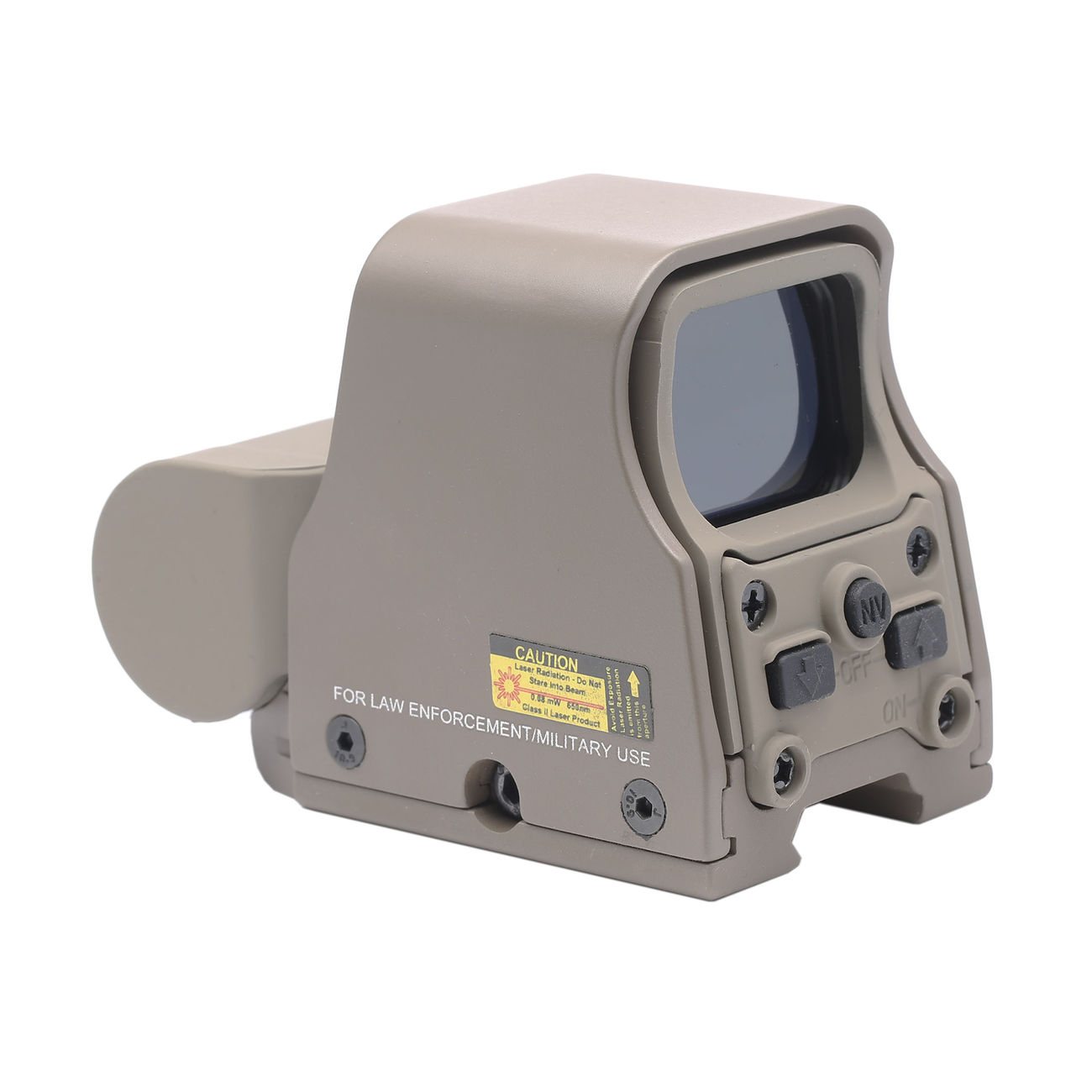 Aim-O X2 Type Holosight rot/grn Biohazard Absehen QD Mount tan AO 5062-DE Bild 2