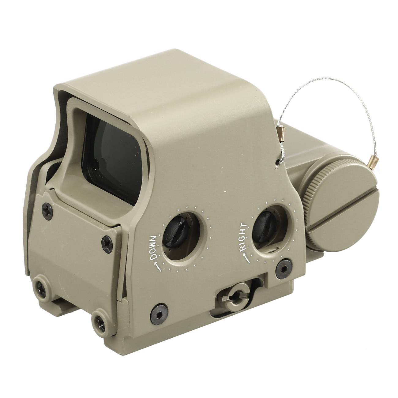 Aim-O X2 Type Holosight rot / grn mit QD Mount tan AO 3056-DE Bild 2