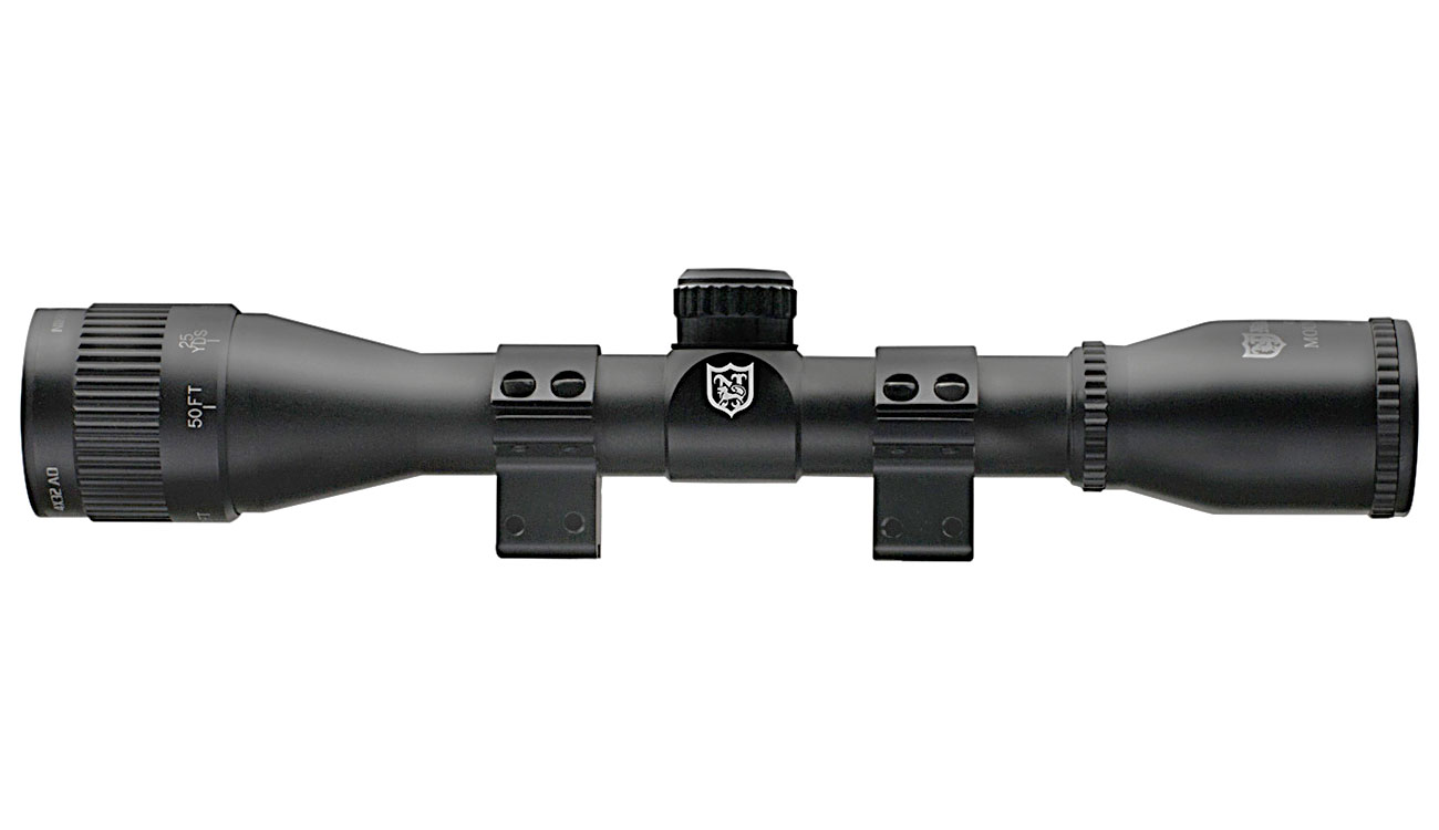 Nikko Stirling Zielfernrohr Mountmaster AO 4x32 Half Mil Dot  beleuchtet fr 11 mm Schiene Bild 1
