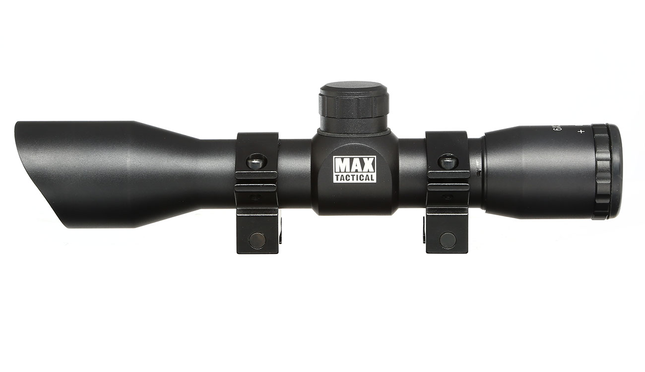 Max Tactical Sunshade Zielfernrohr Compact 6x32C für 22mm Schiene schwarz Bild 3