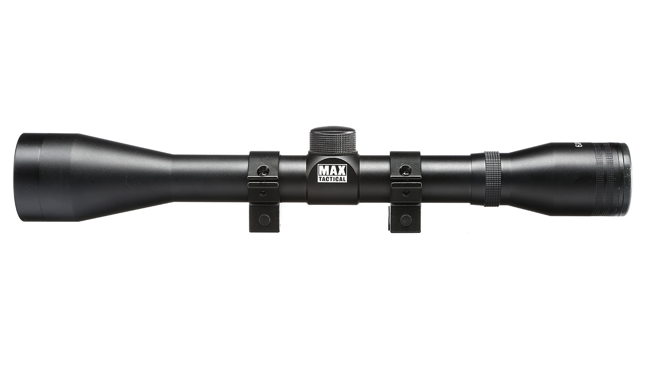 Max Tactical Zielfernrohr 6x40 mit Montageringe fr 11 mm Schiene schwarz Bild 4