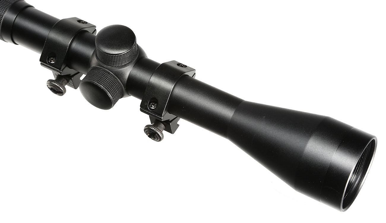 Max Tactical Zielfernrohr 6x40 mit Montageringe fr 11 mm Schiene schwarz Bild 6