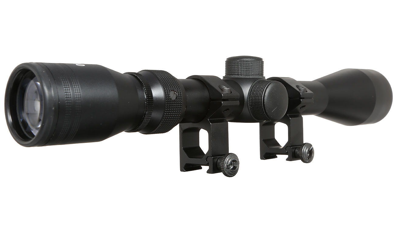 Strike Systems 3-9x40 Zielfernrohr / Mil-Dot f. 20-22mm Schienen schwarz Bild 1