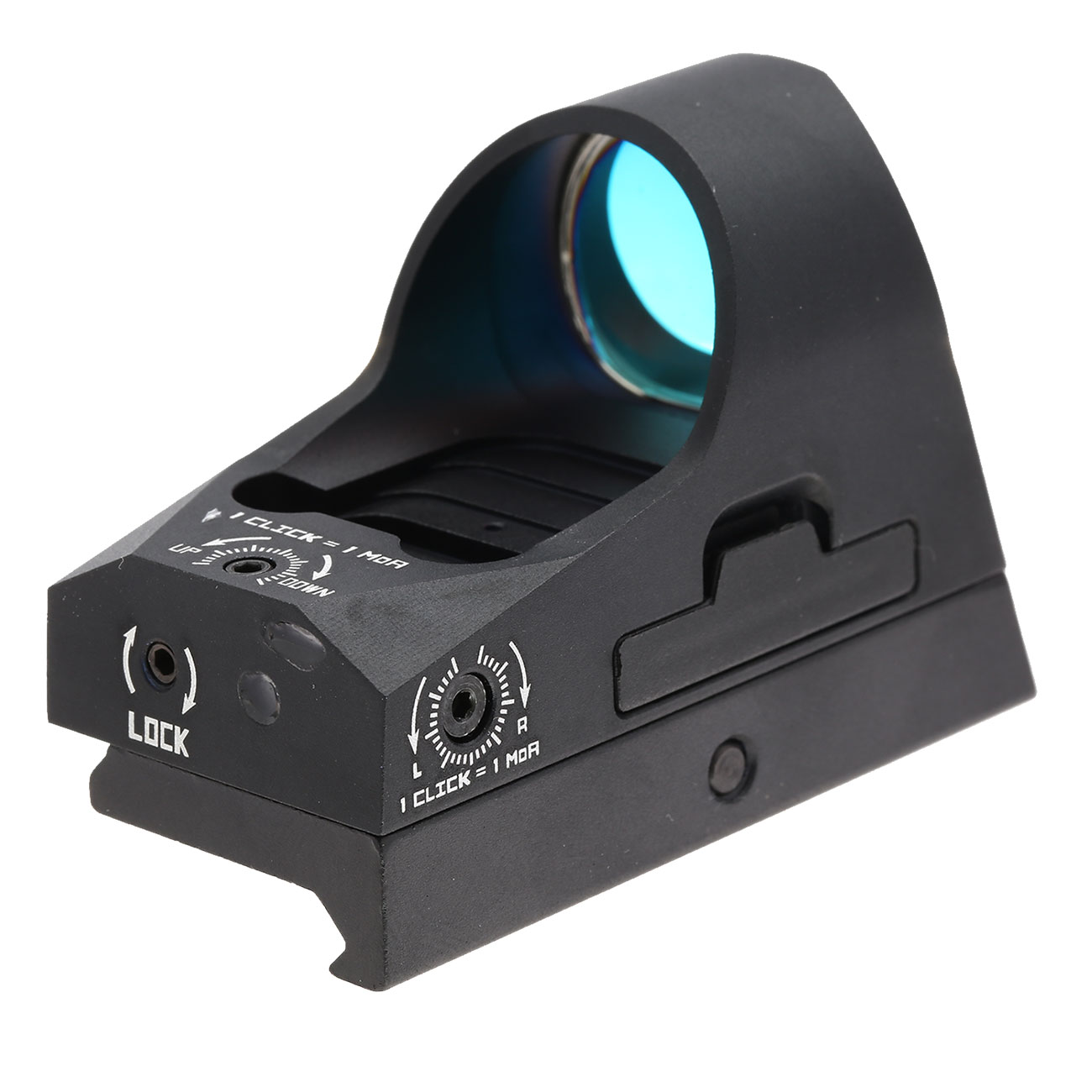 Aim-O Reflex 3 Mini Red Dot inkl. 20-22mm QD-Halterung schwarz AO 6002-BK Bild 1