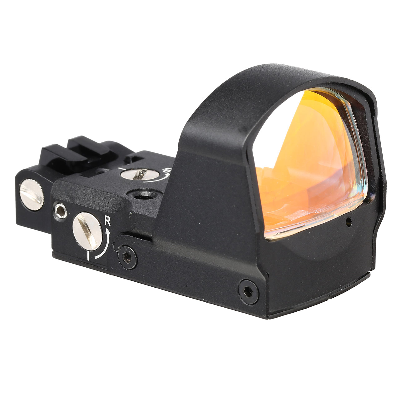 Aim-O DPP-Sight Type Micro Red Dot mit Lichtsensor inkl. Pistolenhalterungen schwarz AO 6007-BK Bild 3