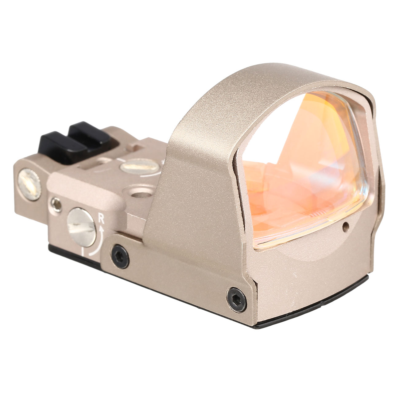 Aim-O DPP-Sight Type Micro Red Dot mit Lichtsensor inkl. Pistolenhalterungen tan AO 6007-DE Bild 3