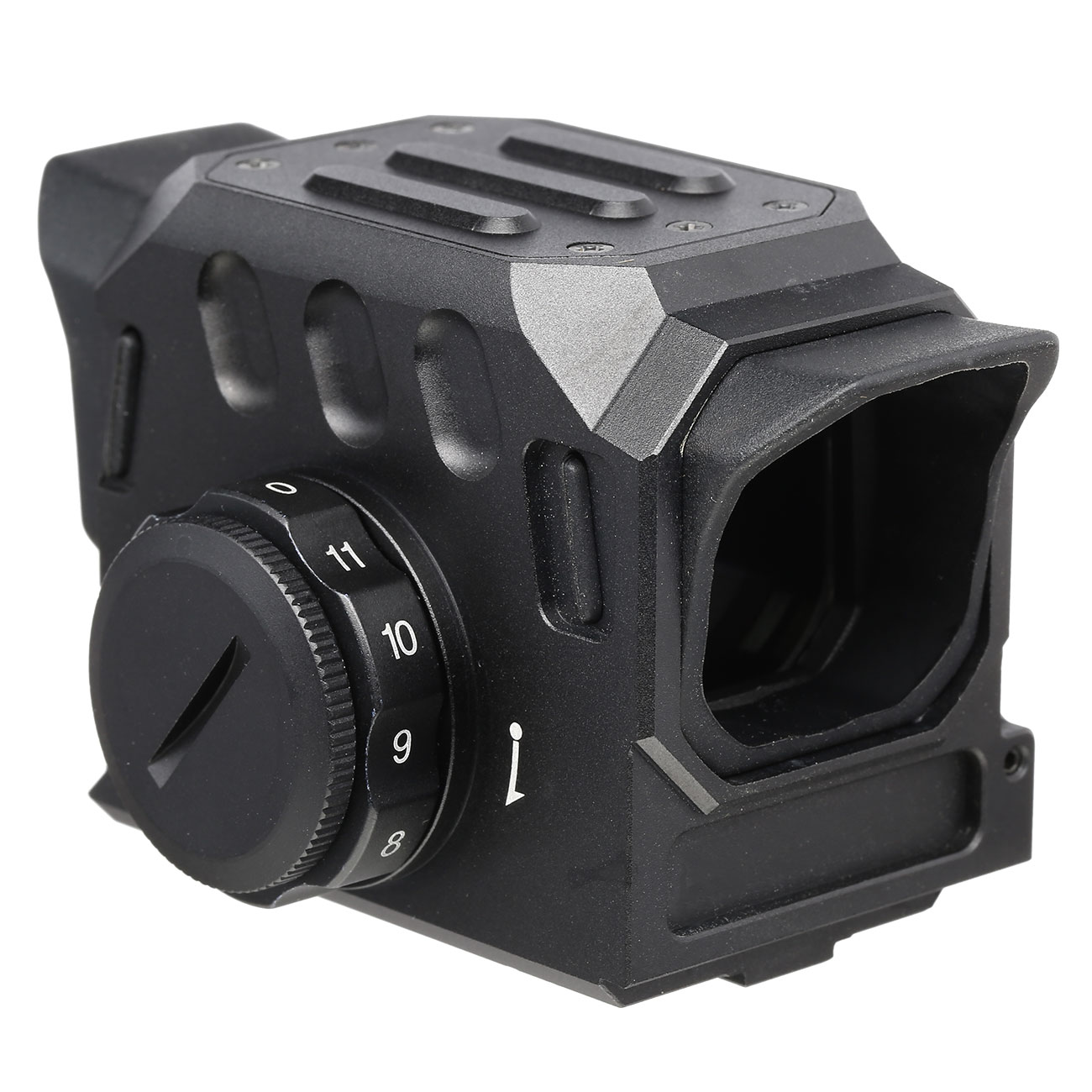 Aim-O E-Style Red-Dot Holosight m. 20-22mm Halterung schwarz AO 6004-BK Bild 1