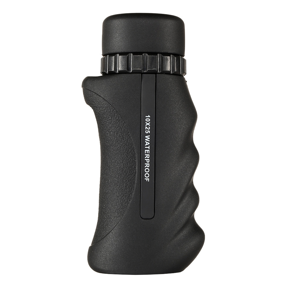 Danubia Monokular 10x25 wasserdicht, schwarz inkl. Umhngetasche Bild 1