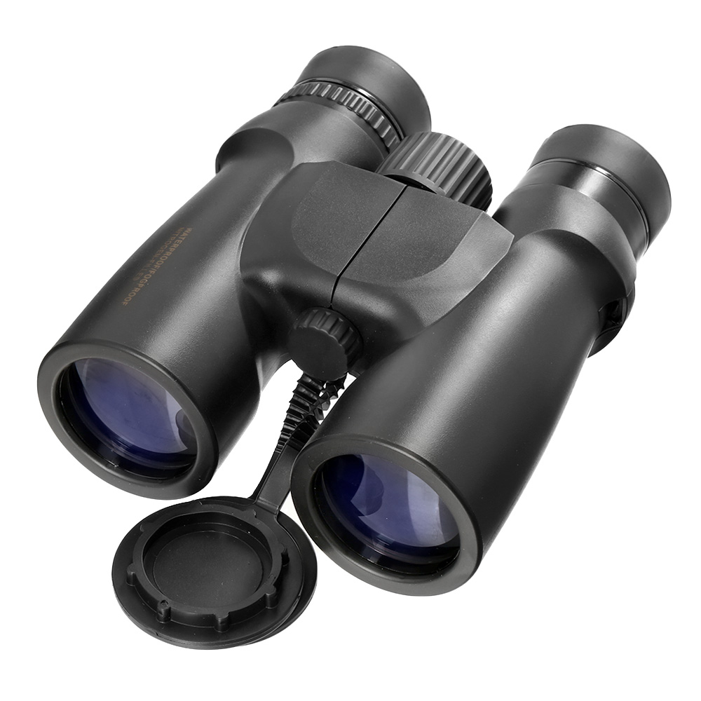 Mil-Tec Fernglas 8x42 wasserfest schwarz inkl. Nylontragetasche