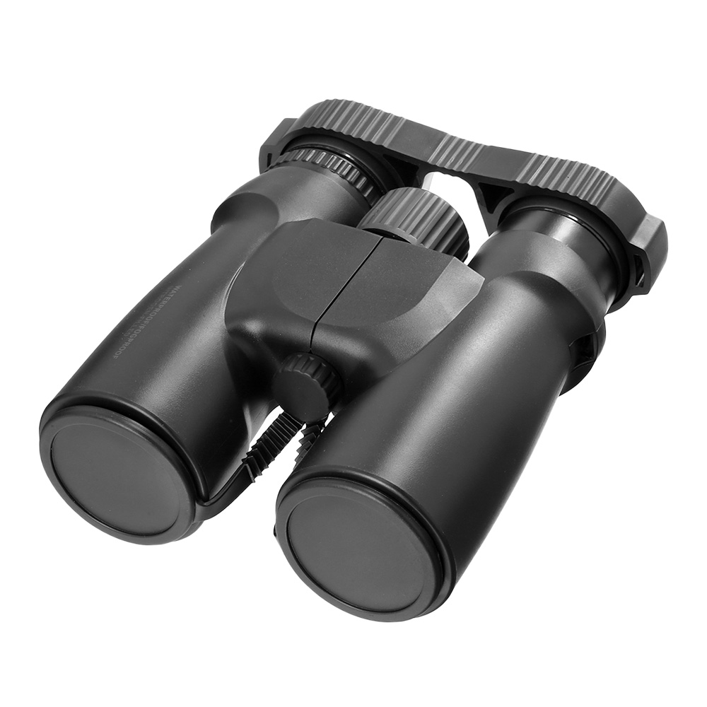 Mil-Tec Fernglas 8x42 wasserfest schwarz inkl. Nylontragetasche Bild 1