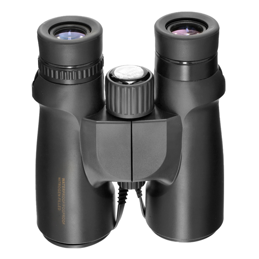 Mil-Tec Fernglas 8x42 wasserfest schwarz inkl. Nylontragetasche Bild 3