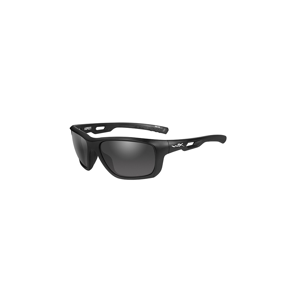 Wiley X Brille Aspect matt schwarz rauchgrau