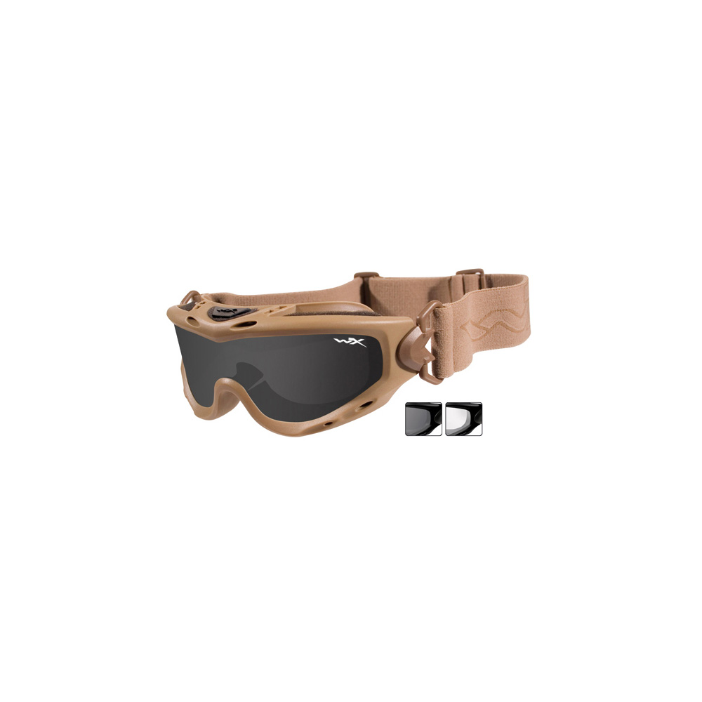 Wiley X Brille Spear Tan inkl. Wechselglas