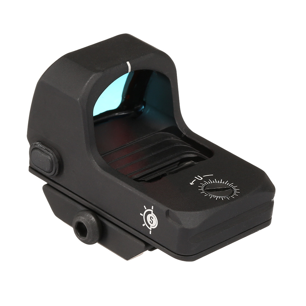 UTG OP3 SLS Reflex Micro Dot Red 4 MOA Single-Dot Sensor LPZ inkl. Adaptive Base schwarz Bild 1