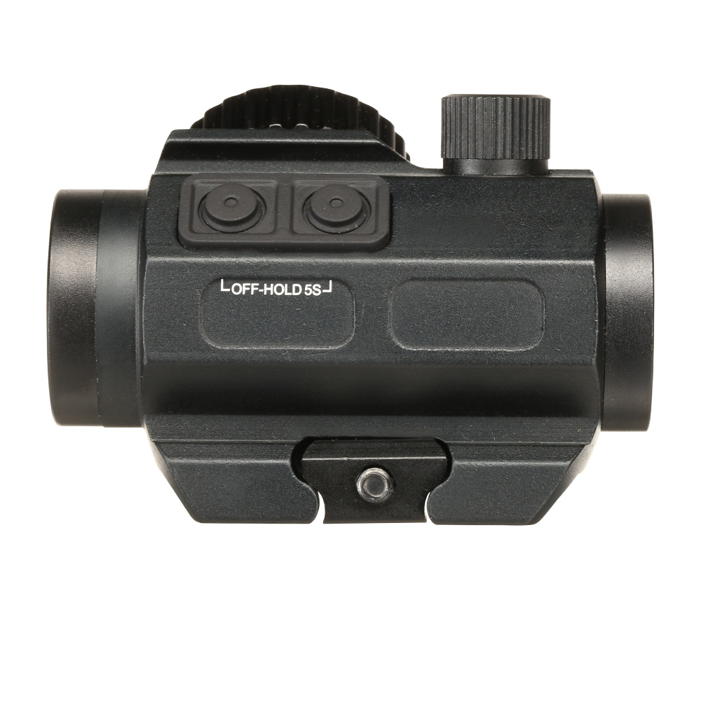 JS-Tactical Micro Red- / Green-Dot Sight inkl. 20 - 22 mm Halterung / Scope Riser schwarz Bild 3