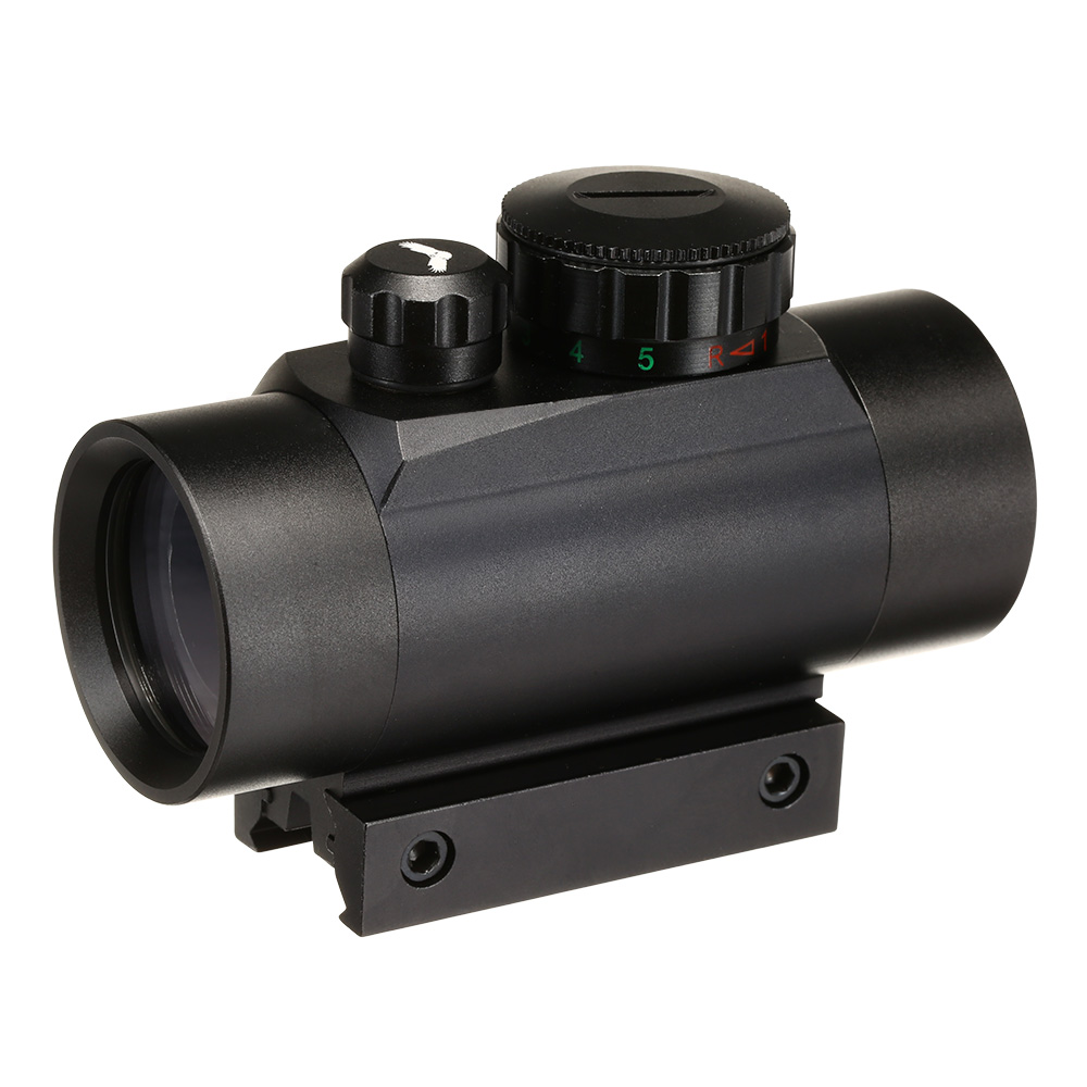 JS-Tactical 1x30 Red- / Green-Dot Sight inkl. 20 - 22 mm Halterung schwarz Bild 4