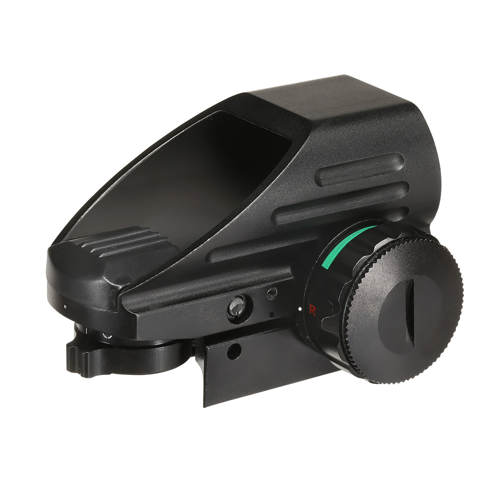 JS-Tactical Reflex 4 Red- / Green-Dot Sight mit 4 Absehen inkl. 20 - 22 mm Halterung schwarz Bild 1
