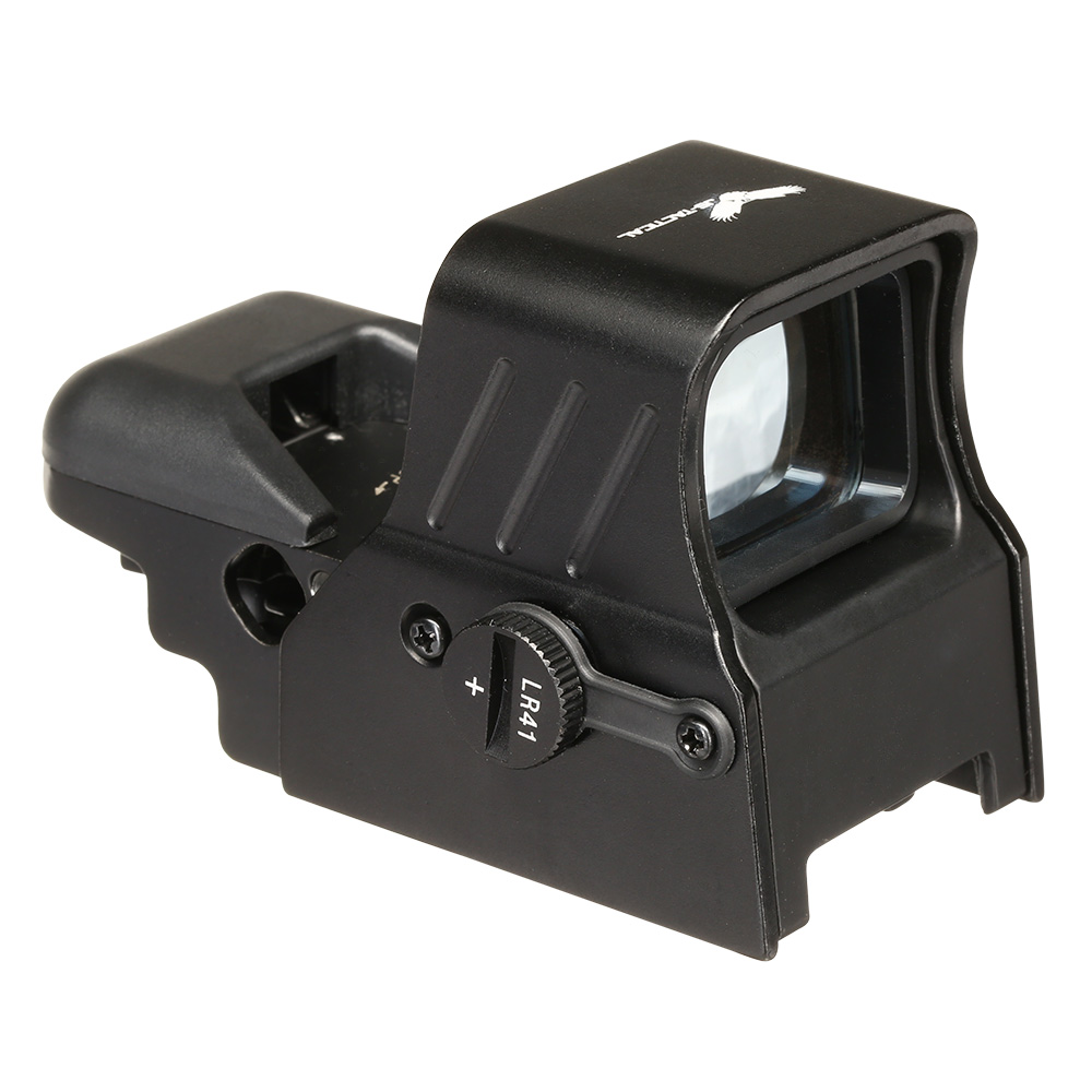 JS-Tactical Tactic 4 Red- / Green-Dot Sight mit 4 Absehen inkl. 20 - 22 mm Halterung schwarz Bild 5