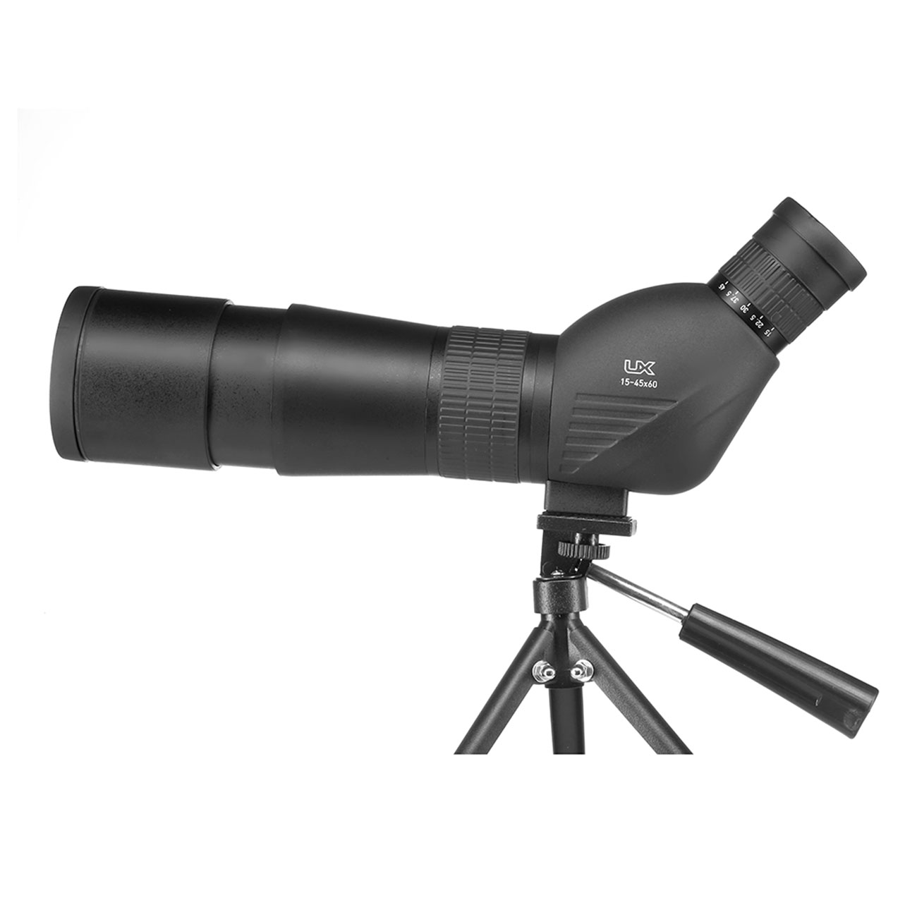 UX Spektiv 15-45 x 60 inkl. Stativ und Tragetasche schwarz Bild 3