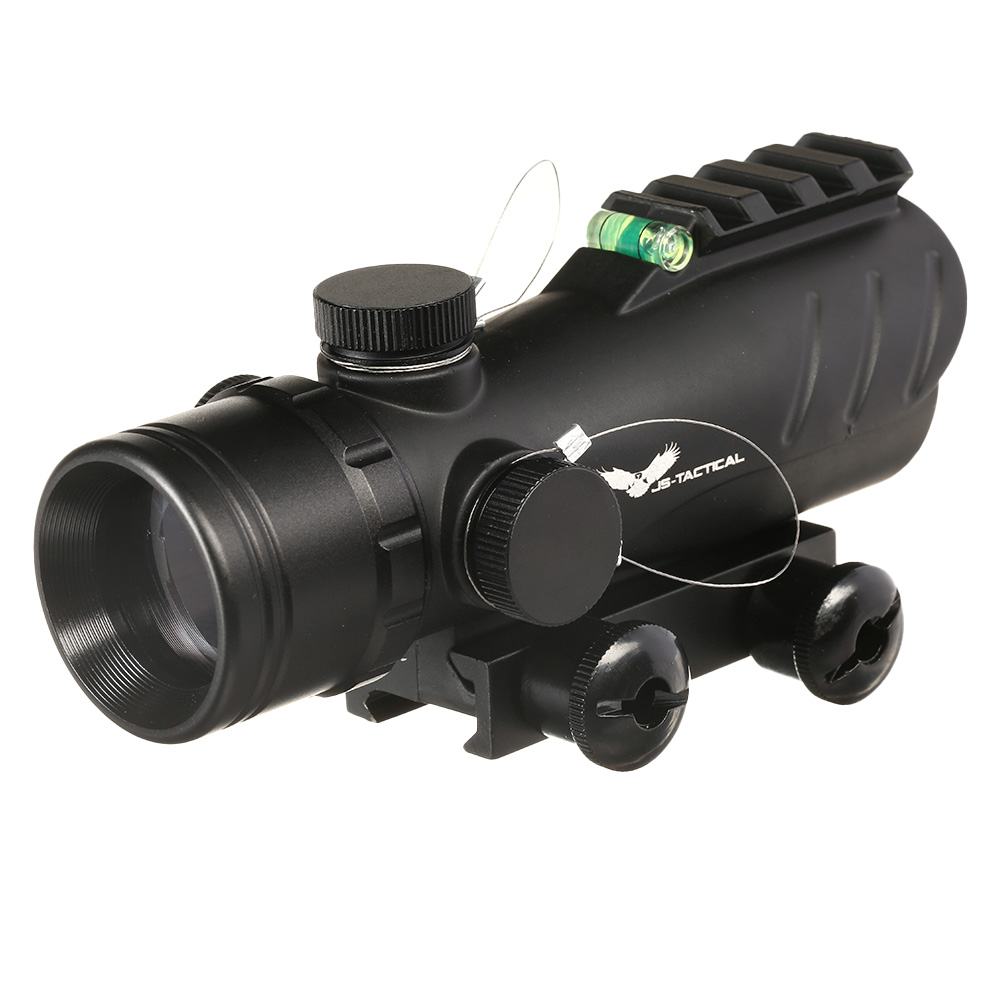 JS-Tactical HD30H Compact Type Scope 1x30 Red-Dot inkl. 22 mm Halterung schwarz Bild 1