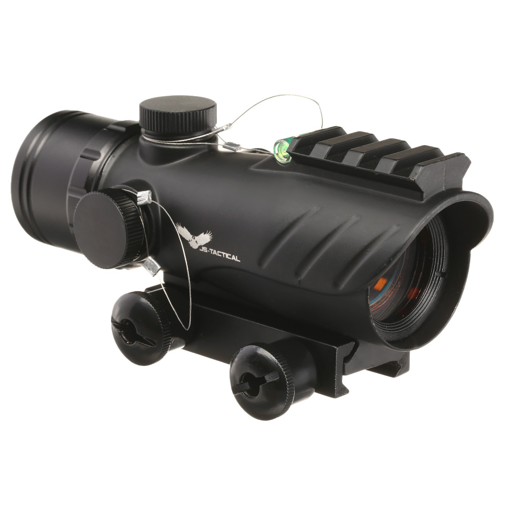 JS-Tactical HD30H Compact Type Scope 1x30 Red-Dot inkl. 22 mm Halterung schwarz Bild 1