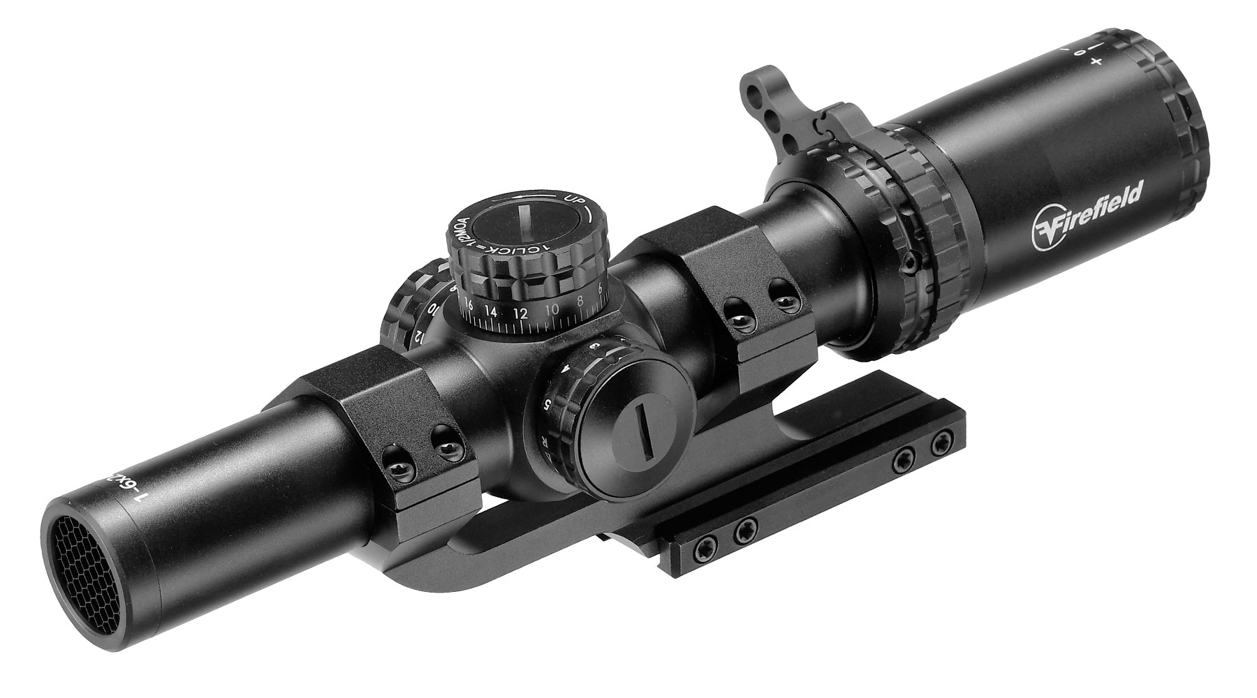 Firefield RapidStrike 1-6x24 Circle-Dot Zielfernrohr beleuchtet inkl. 20-22mm Cantilever Mount schwarz