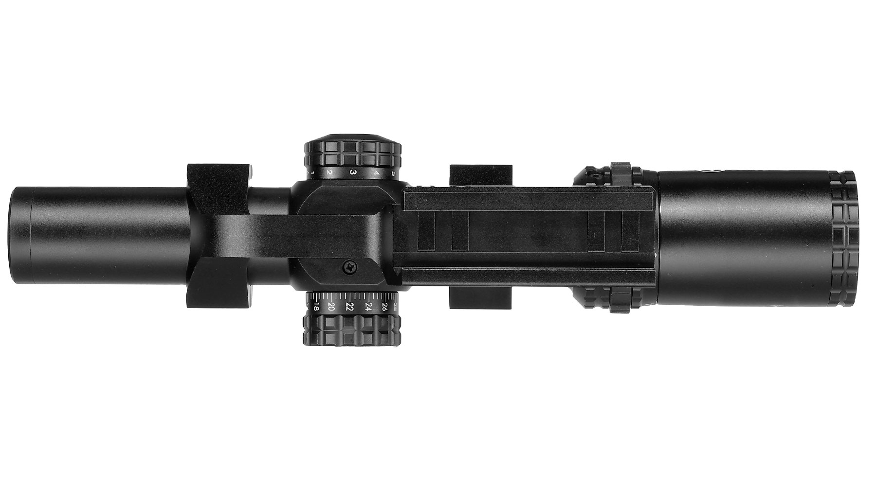 Firefield RapidStrike 1-6x24 Circle-Dot Zielfernrohr beleuchtet inkl. 20-22mm Cantilever Mount schwarz Bild 6