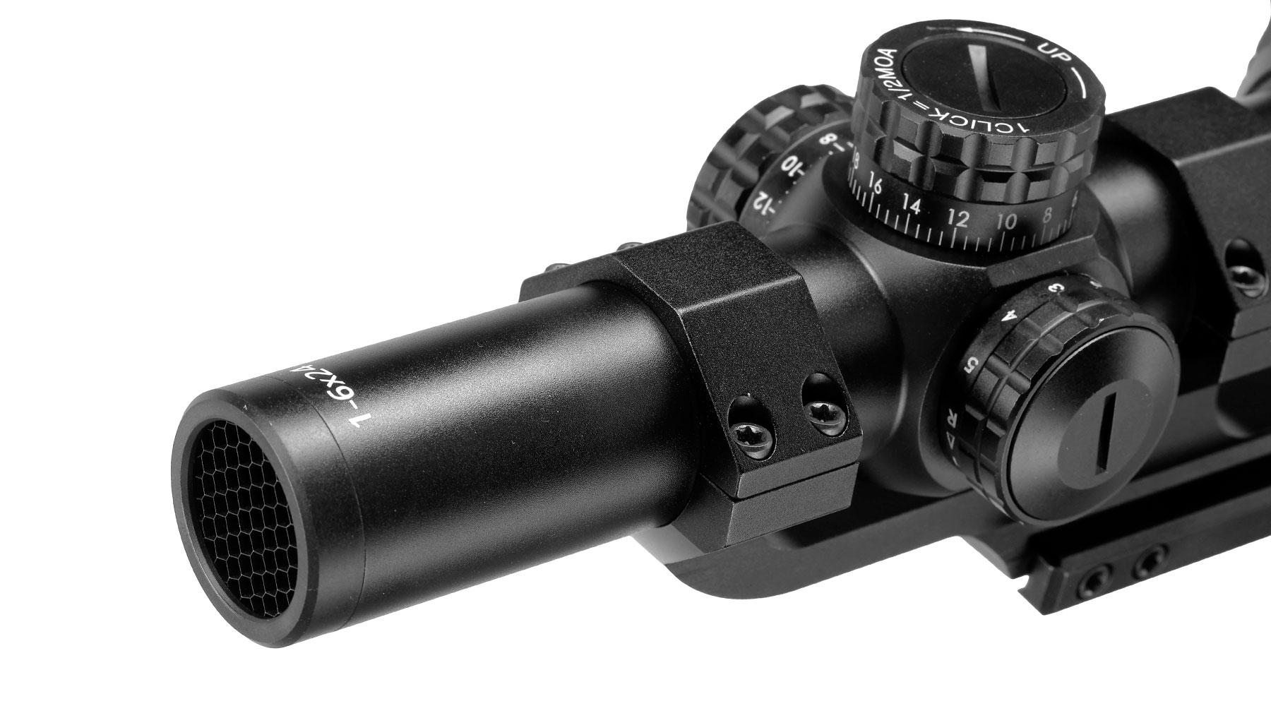 Firefield RapidStrike 1-6x24 Circle-Dot Zielfernrohr beleuchtet inkl. 20-22mm Cantilever Mount schwarz Bild 8