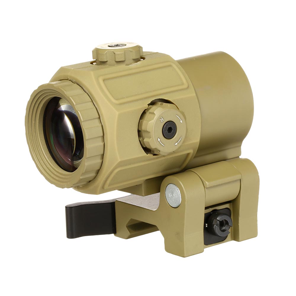 Aim-O G43 Style 3x Magnifier Aluminium tan AO 5387-DE Bild 1