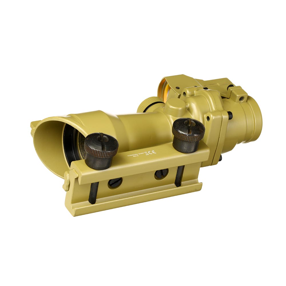 Aim-O TA01 Style Scope 4x32 mit Mini RedDot Visier tan AO 5317-DE Bild 8