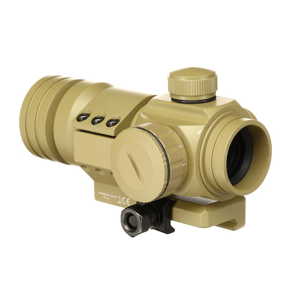 Aim-O Military-3 Type Red Dot Zielgert mit L-Mount tan AO 3010-DE Bild 3