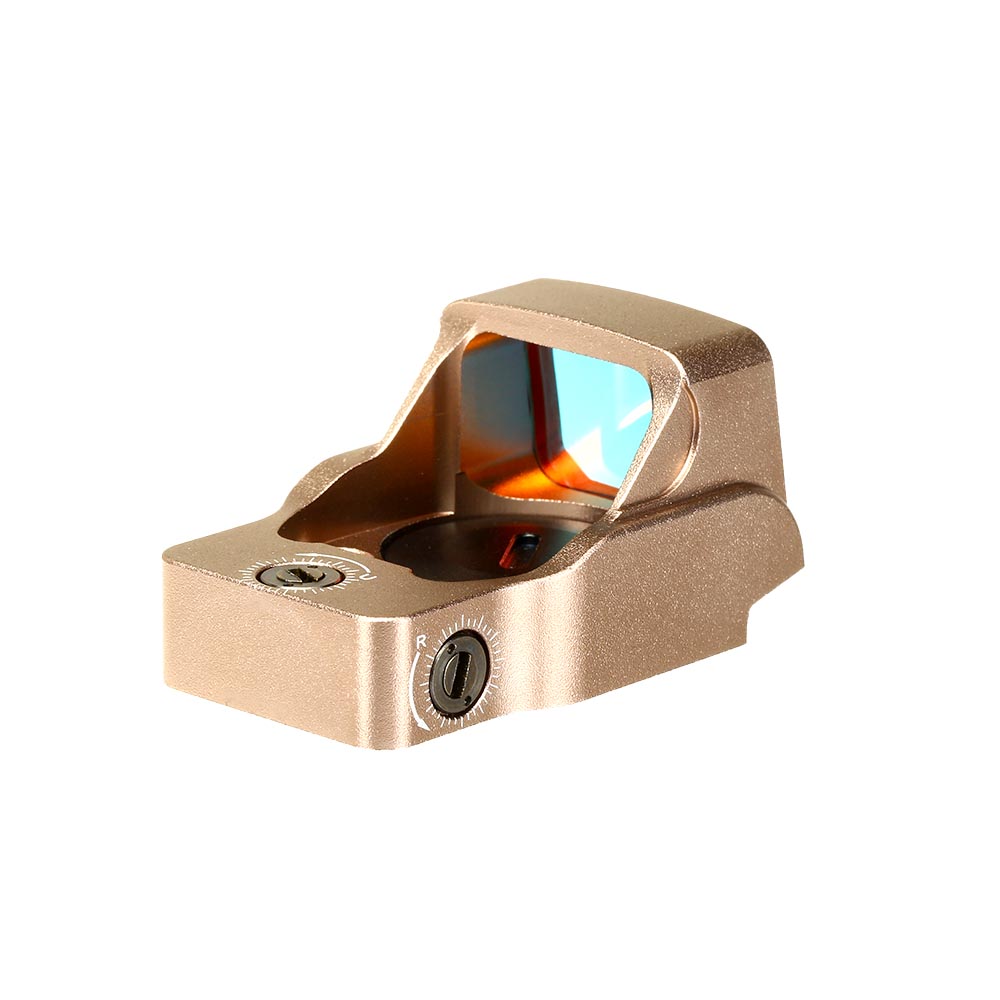 Aim-O EXSight Type Mini Reflex Red Dot inkl. 20-22mm / Pistolenhalterungen tan AO 1007-DE Bild 1