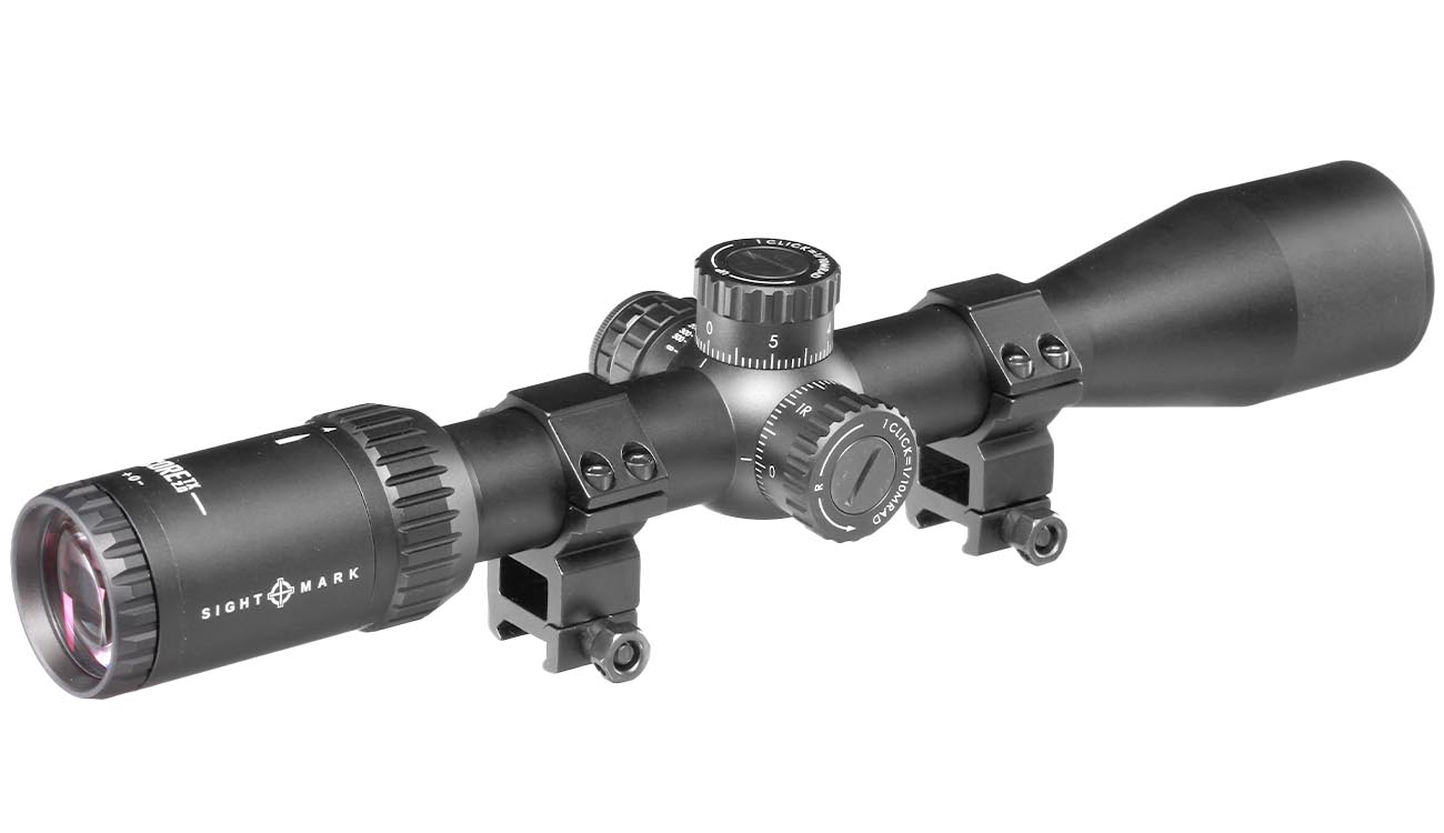 Sightmark Core 2.0 TX 4-16x44 MR2 Zielfernrohr beleuchtet inkl. 20-22mm Ringe schwarz Bild 1