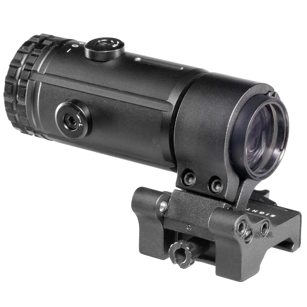 Sightmark T-3 Magnifier mit LQD Flip to Side Mount Halterung f. 20 - 22mm Schienen schwarz Bild 2