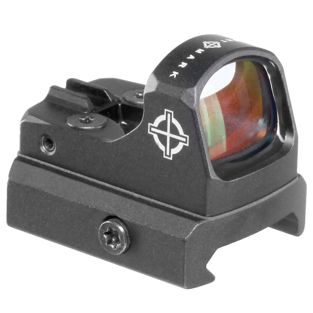 Sightmark Mini Shot A-Spec M3 Micro  Reflex Sight Red-Dot 3 MOA Single-Dot LPZ inkl. 20 - 22mm Halterungen schwarz Bild 2