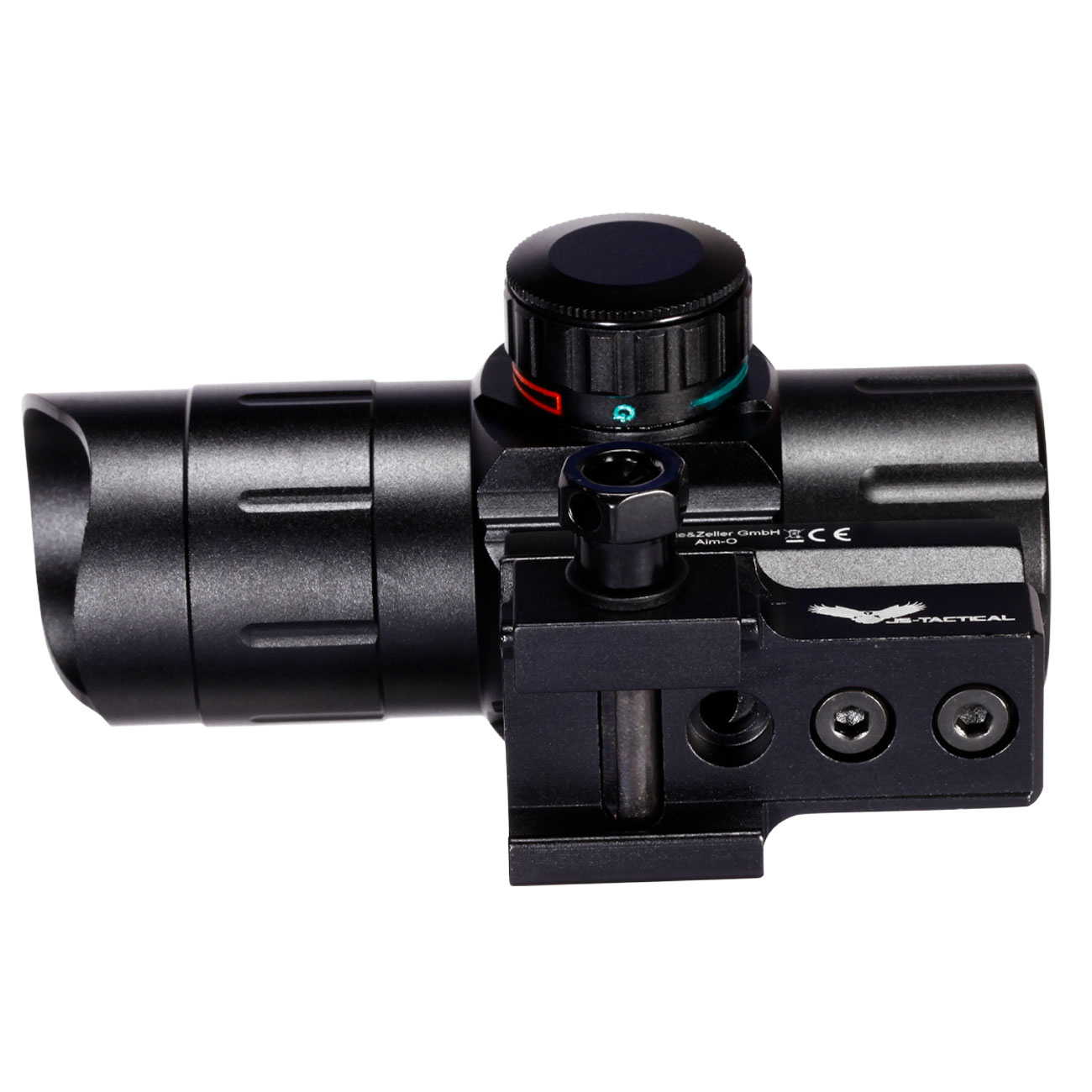 JS-Tactical HD25 Red- / Green-Dot Sight inkl. 20 - 22 mm Halterung schwarz Bild 8